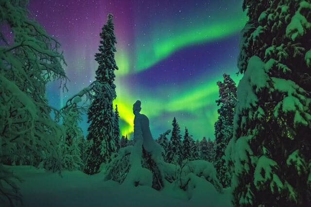 Finlândia Auroras Boreais Lapónia