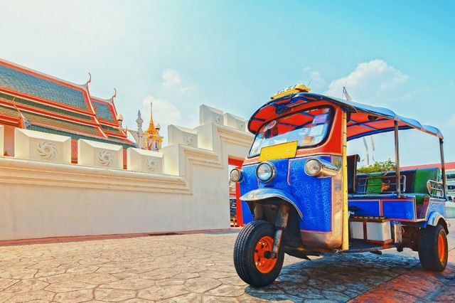 Tailândia tuk tuk Bangkok