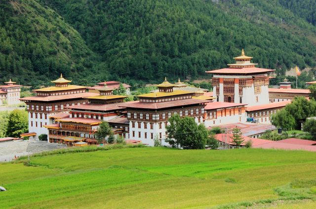 Butão Tashichho Dzong Thimphu