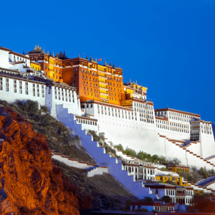 Tibete Palácio Potala Lhasa