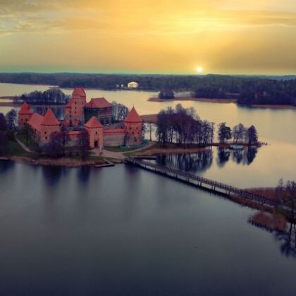 Lituânia Castelo Trakai
